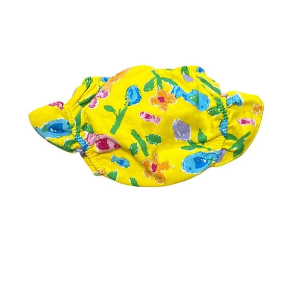 Flap Happy Swim Diaper Floral Ruffled Made in USA Size XS 10-15 pounds New - Picture 2 of 5